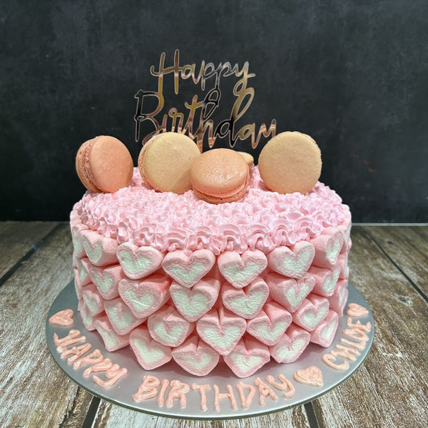 Macaron Marshmallow Cake