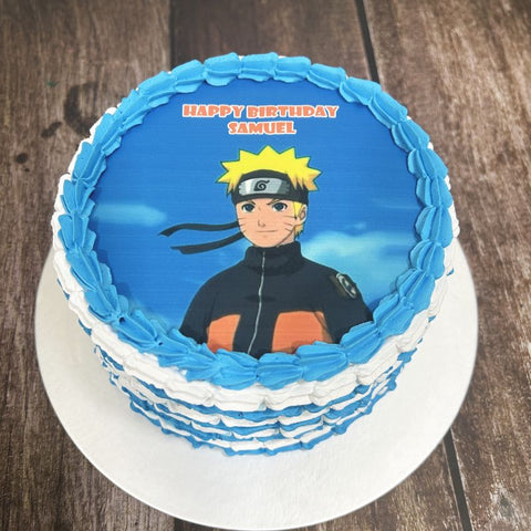Anime - Naruto Ombre Cake