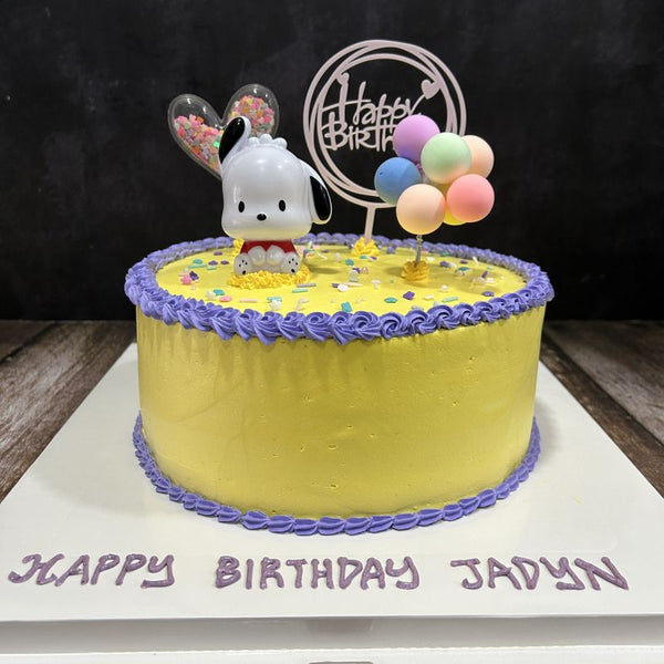 Pochacco Topper Cake (Smooth Finish)