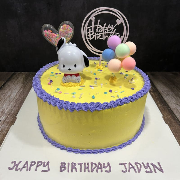 Pochacco Topper Cake (Smooth Finish)