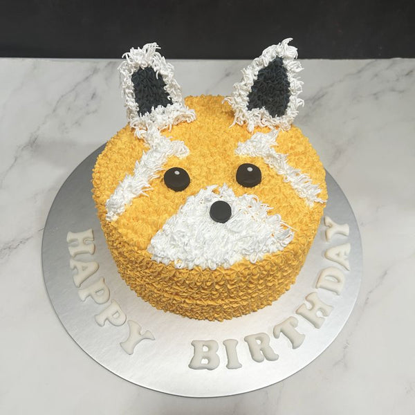 Red Panda Face Cake