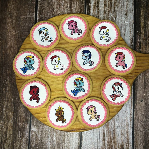 Tokidoki icing image Cookies