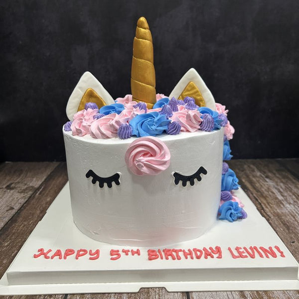 Unicorn Rainbow Cake (Design 1)