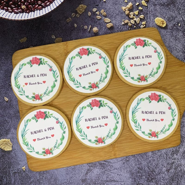 "Customised" Cookies (Customise your own design icing image) - without skirting