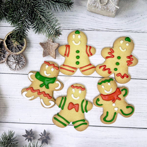 Christmas Cookies - Large Christmas Cookies decorated with royal icing - $3.80