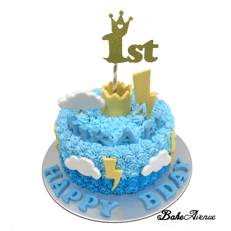 Baby Shower Cake. Baby Shoes Cake. Noida & Gurgaon – Creme Castle