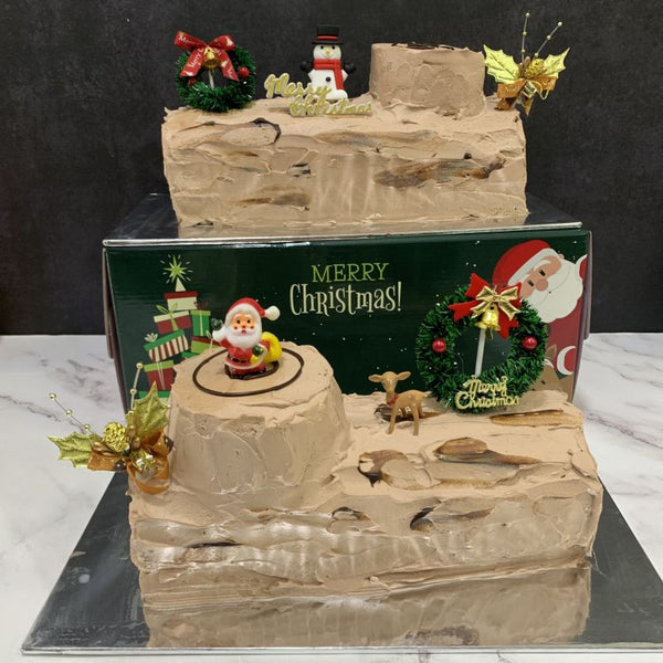 Christmas Cake - Log Cake - $48