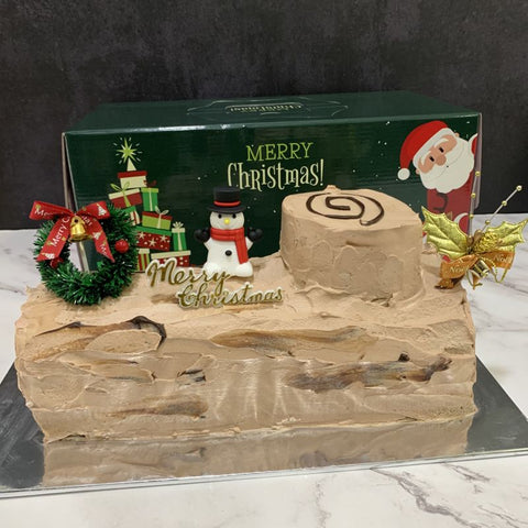 Christmas Cake - Log Cake - $48