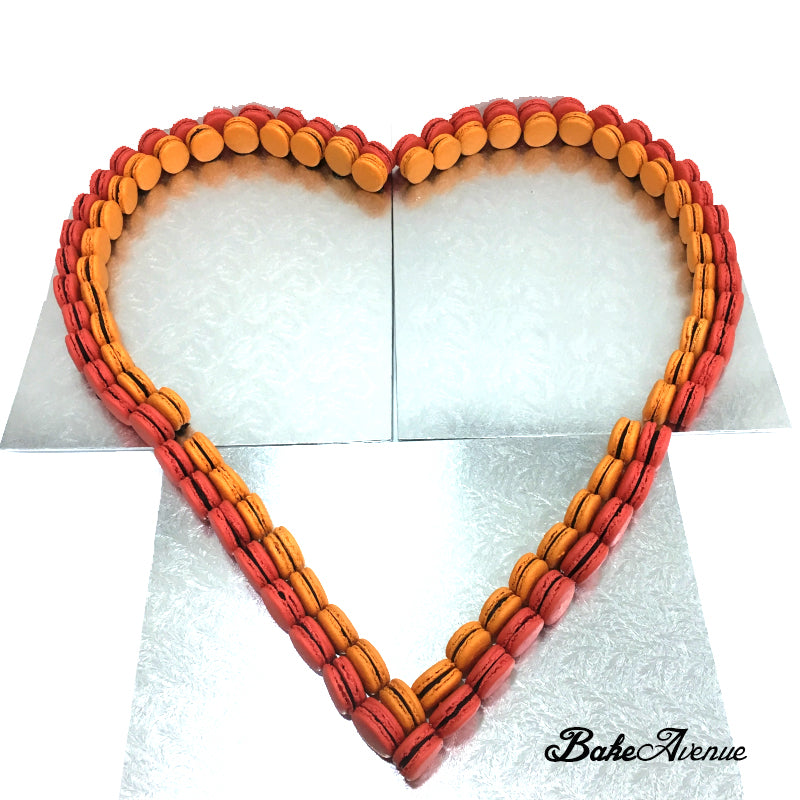 Heart Arrangement Macarons (Proposal)