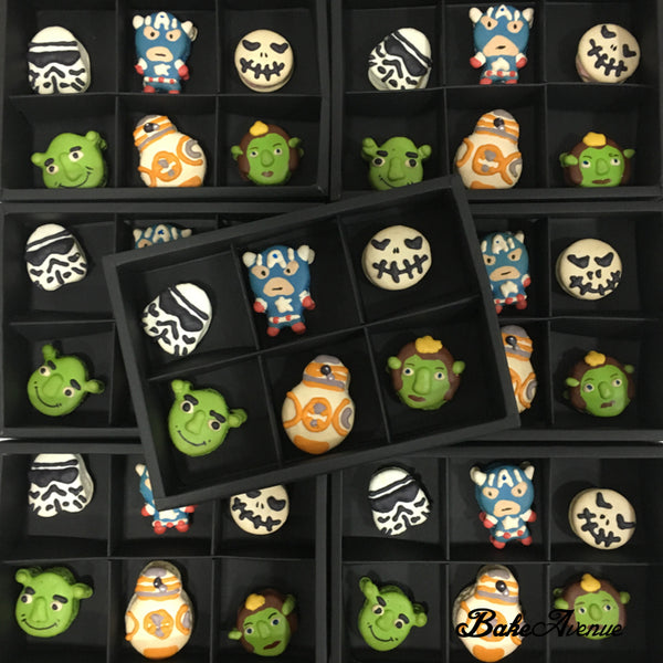 Star Wars BB8 Macarons
