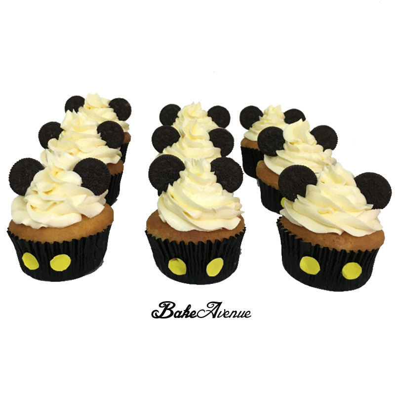 Mickey Cupcakes
