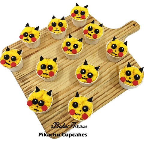 Pokemon Pikachu Cupcakes