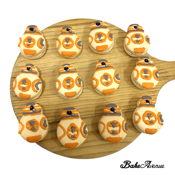 Star Wars BB8 Macarons