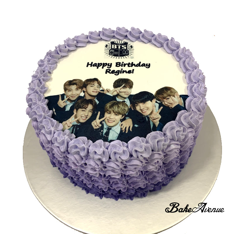 BTS Theme cake1.5 kg cake design How to decorate BTS Theme cake Birthday  Cake decoretion - YouTube