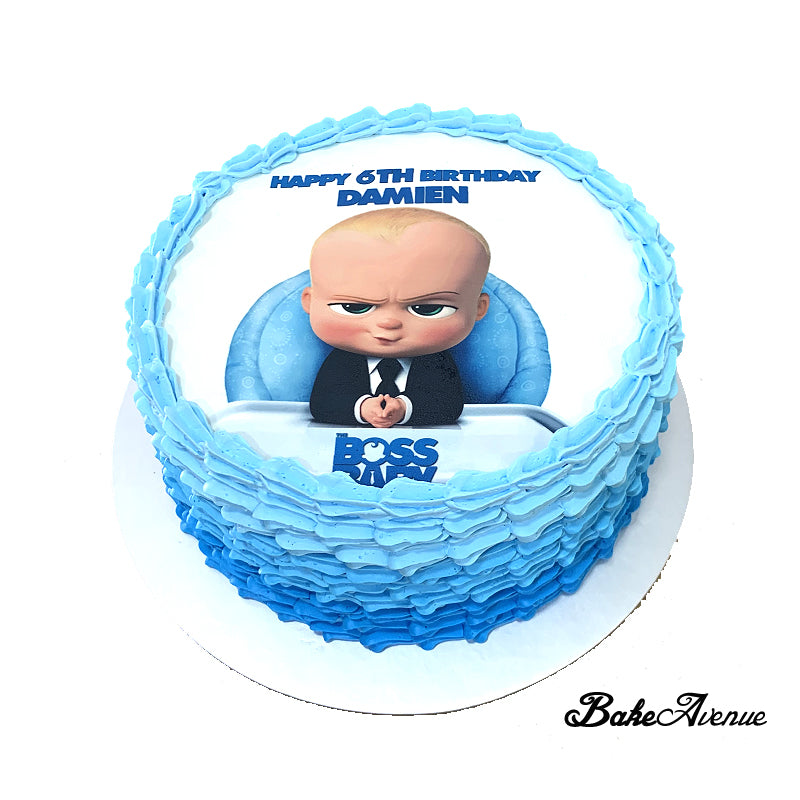 Baby Boss Ombre Cake