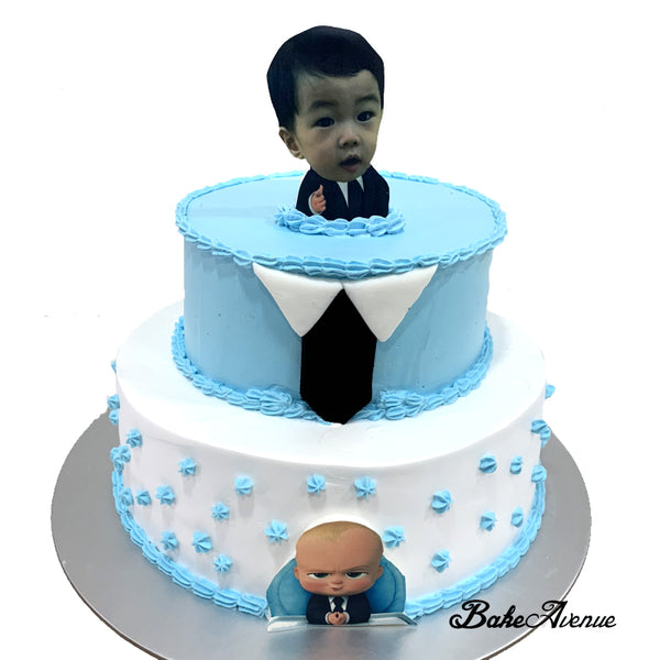 Baby Boss 2-Tiers Cake