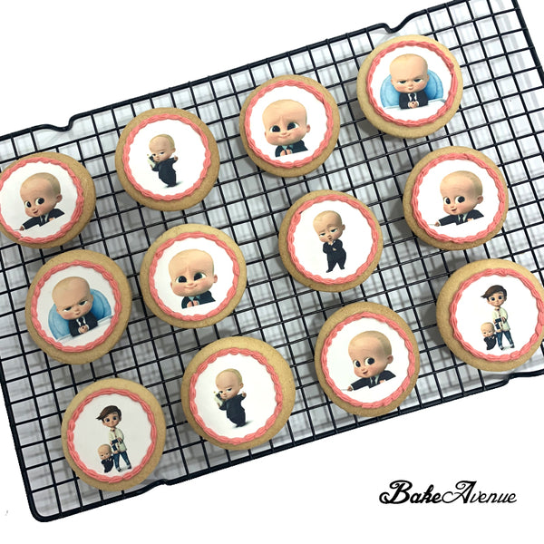 Baby Boss icing image Cookies