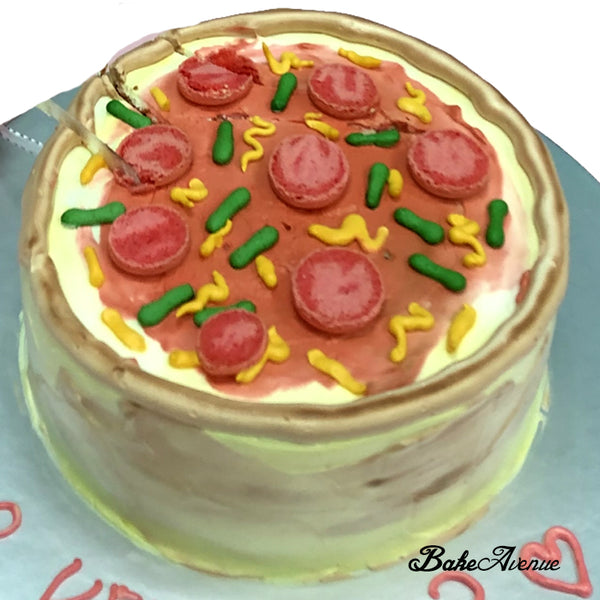 Baby Boss Cake (With Pizza Cake Design)