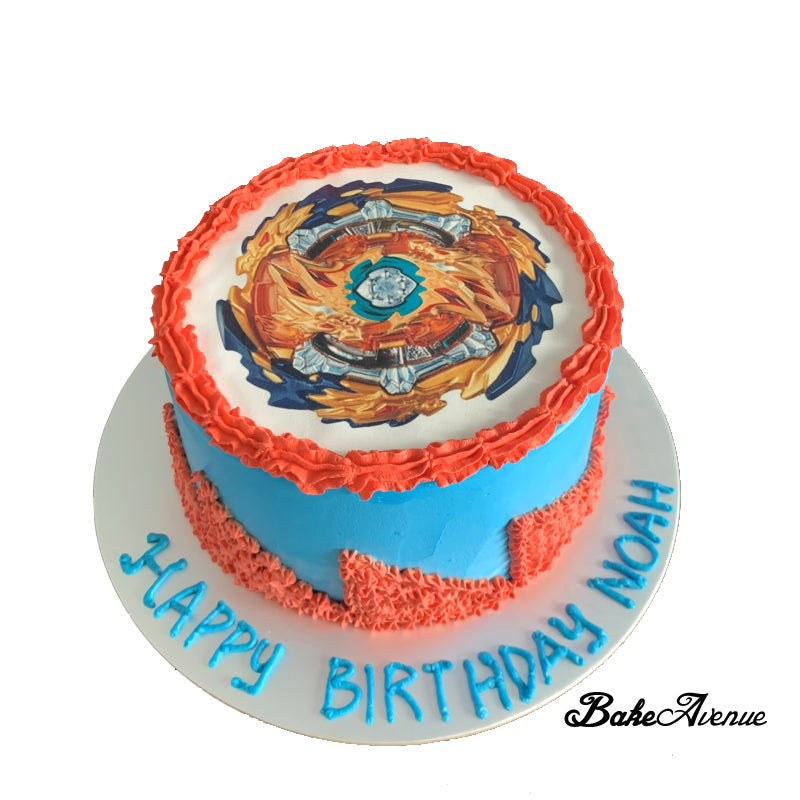 Beyblade Cake Decorating Photos
