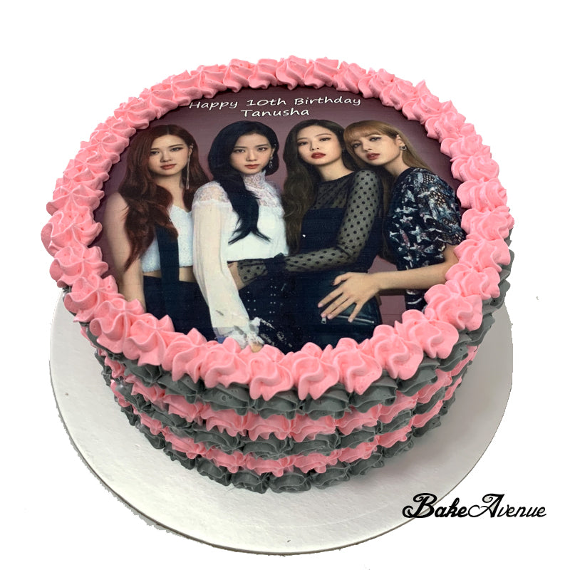 Black Pink Cake Theme for your Kpop Birthday Girl