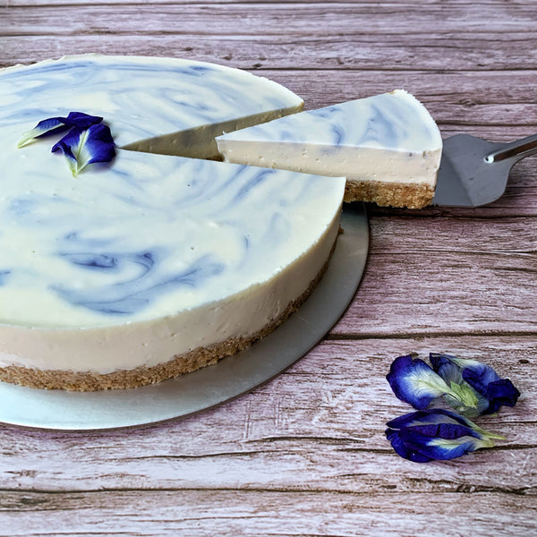 Blue Pea Cheese Cake