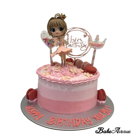 Manga - Cardcaptor Sakura Topper Ombre Cake (Smooth Finish)