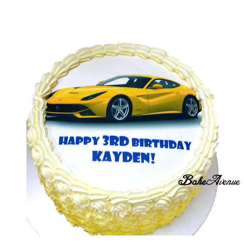 Bake Me Happy - Side view of our luxury car logo cake 😁😝 | Facebook