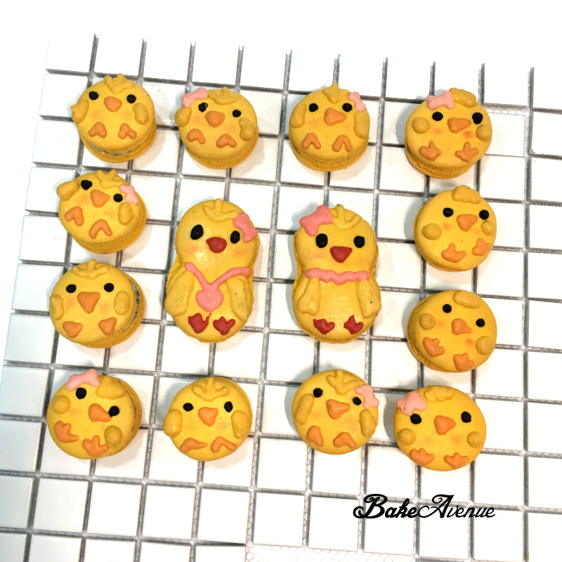 Chicken (Round) Macarons (Design 2)