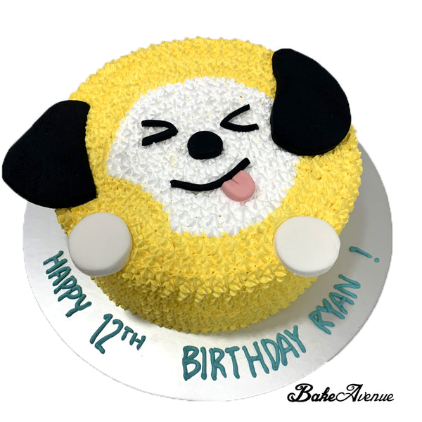 Kpop BT21 Chimmy Face Cake (Ears down)