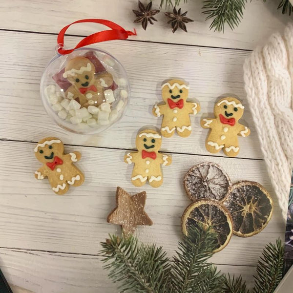 Christmas Cookies - Gingerbreadman Cookie in a Bauble - $5.80 each