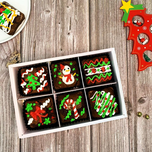 Christmas Theme Brownies- $34/Box