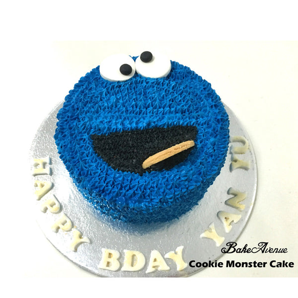 Cookie Monster Cake