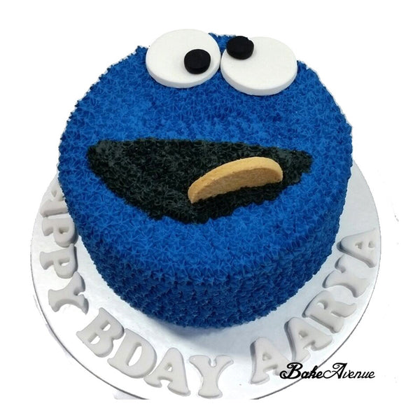 Cookie Monster Cake