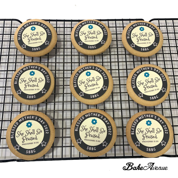 Corporate Orders - Customised Cookies - Occasion (Mother's Day) - no skirting