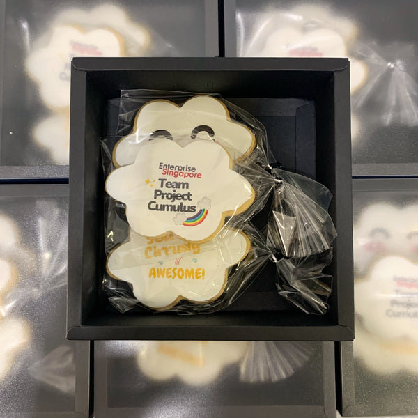 Corporate Orders - Customised Cookies - Company Event (Cloud)