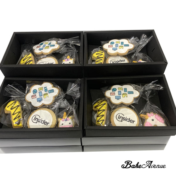Corporate Orders - Company Theme Cookies (3 in a box)