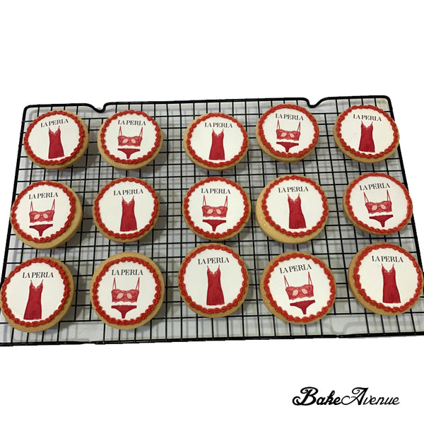 Corporate Orders - Customised Cookies - Company Product & Logo (Luxury Lingerie Fashion)