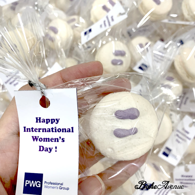 Corporate Orders - Customised Design Macarons | Occasion (Women's International Day)