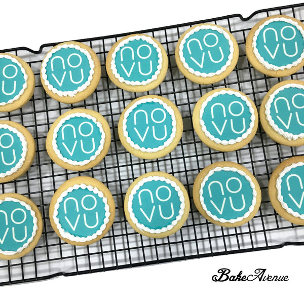 Corporate Orders - Customised Cookies - Company Logo (Round)