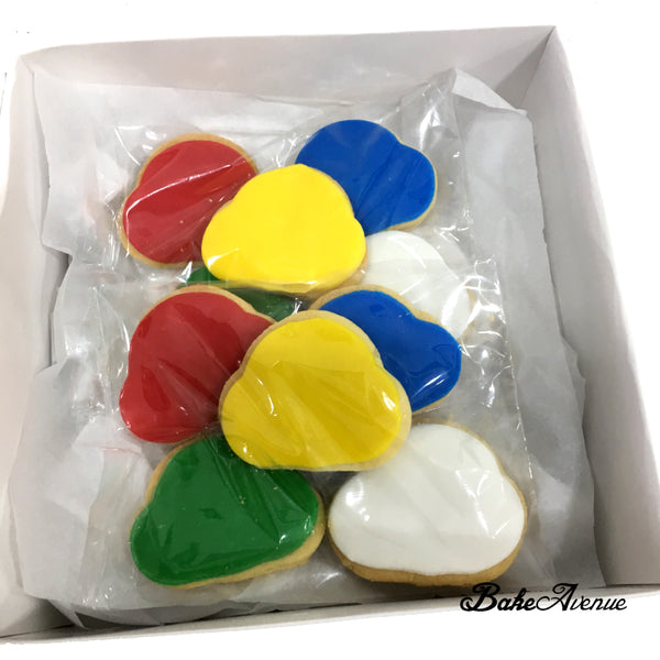 Corporate Orders - Customised Cookies - Company Logo Colours