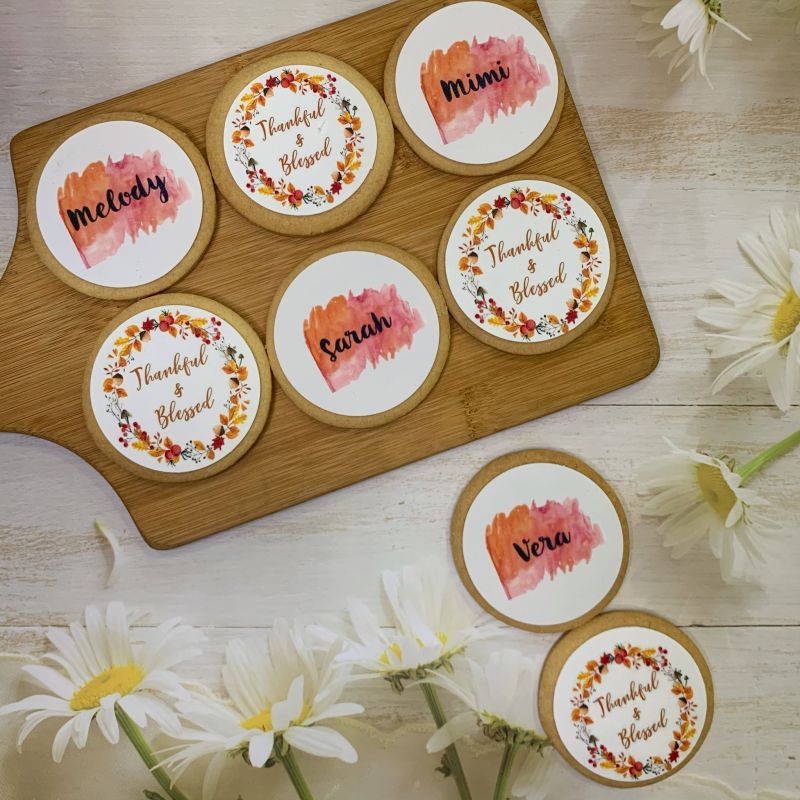 Name Customised Cookies (icing image) - no skirting