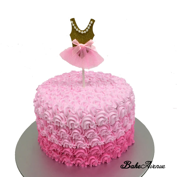 Dress topper Ombre Cake