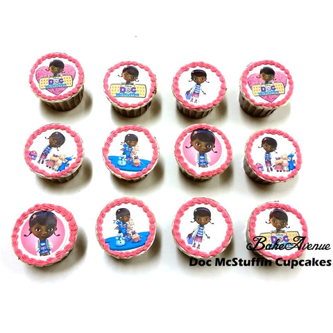 Doc McStuffin Cupcakes