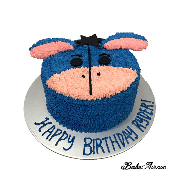 Tsum Tsum Face Cake - Eeyore