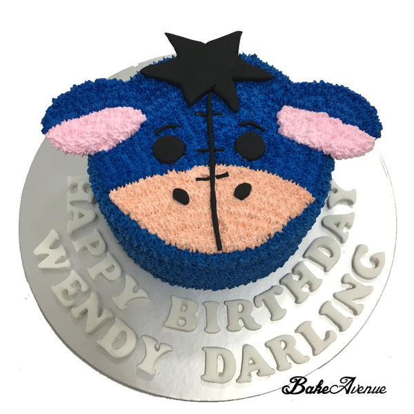 Tsum Tsum Face Cake - Eeyore