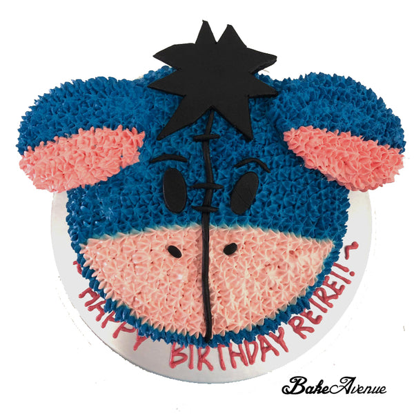 Tsum Tsum Face Cake - Eeyore