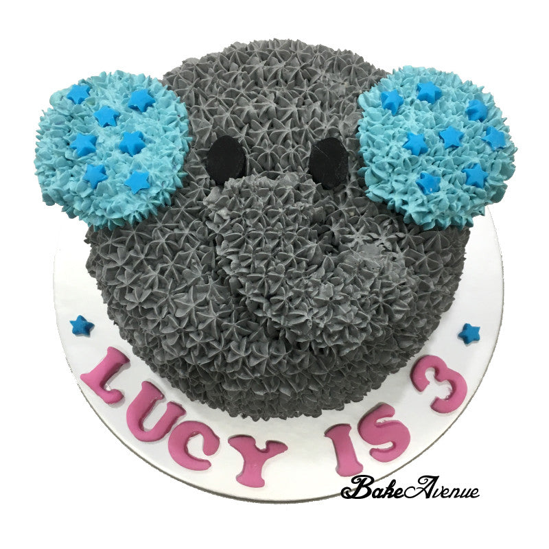 Easy Baby Jungle Elephant DIY Cake Kit  Baby Shower  1st Birthday
