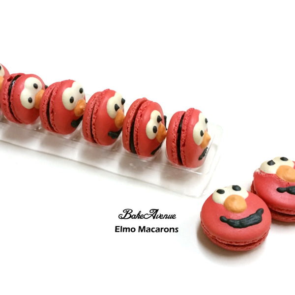 Elmo Macarons