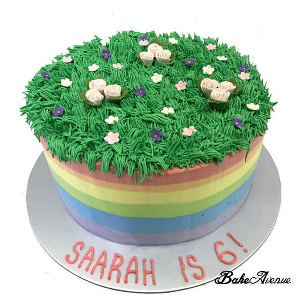 Floral/ Garden Freshcream Cake