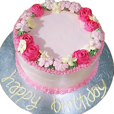 Floral Buttercream Cake